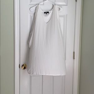 White long sleeve dress from Lulus